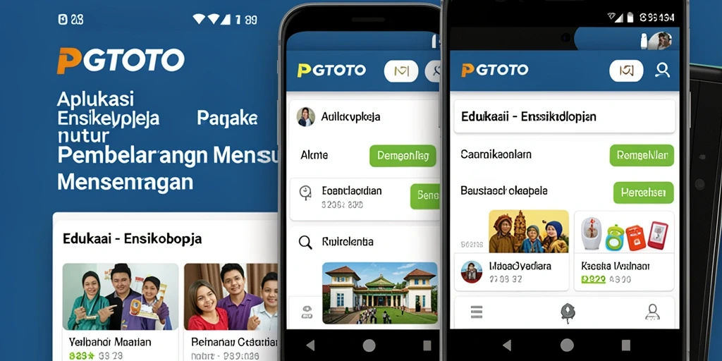 Antarmuka PGTOTO yang informatif dan interaktif.