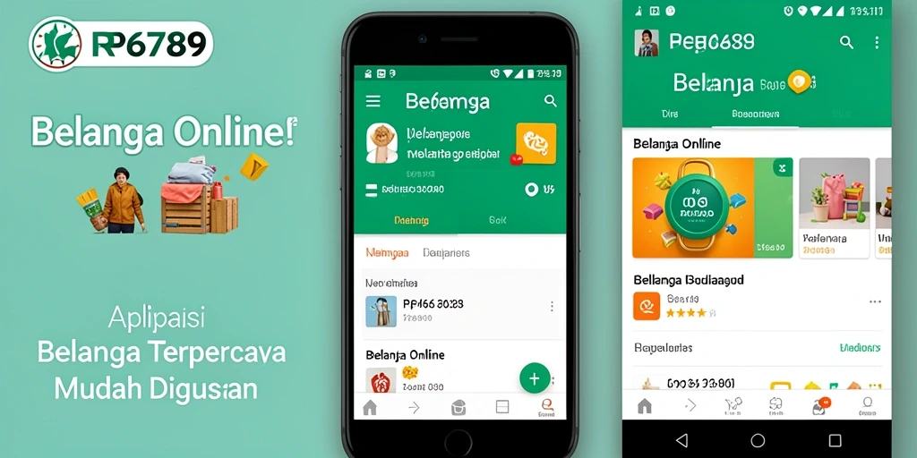 Tampilan antarmuka aplikasi RP6789 yang user-friendly dan menarik.