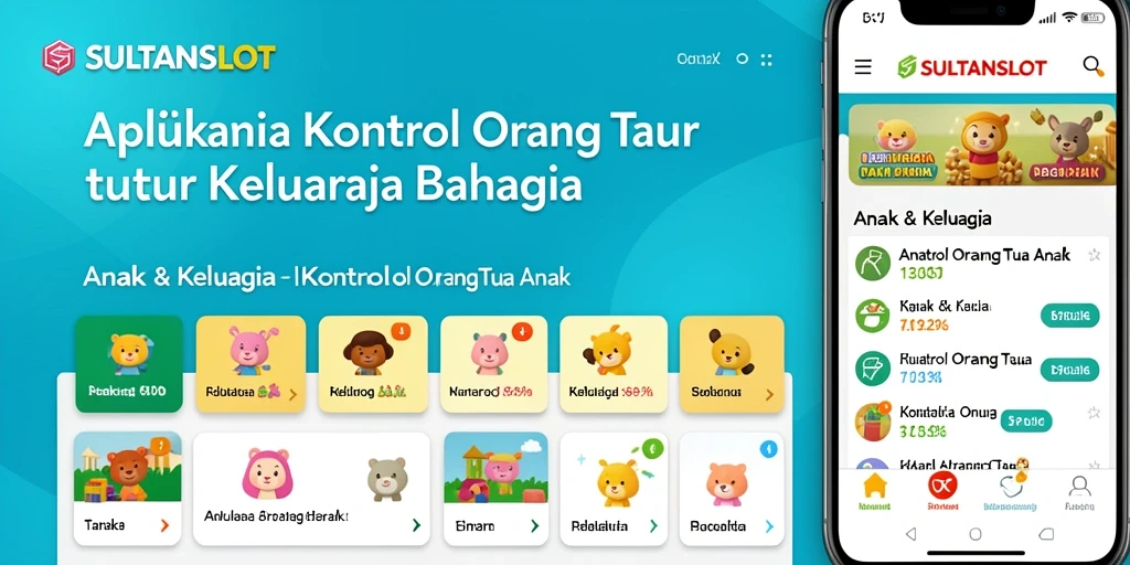 Tampilan antarmuka SULTANSLOT yang sederhana dan informatif.